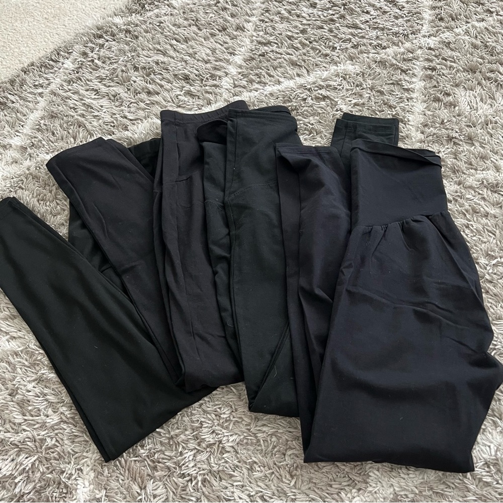 Maternity leggings 4 pairs